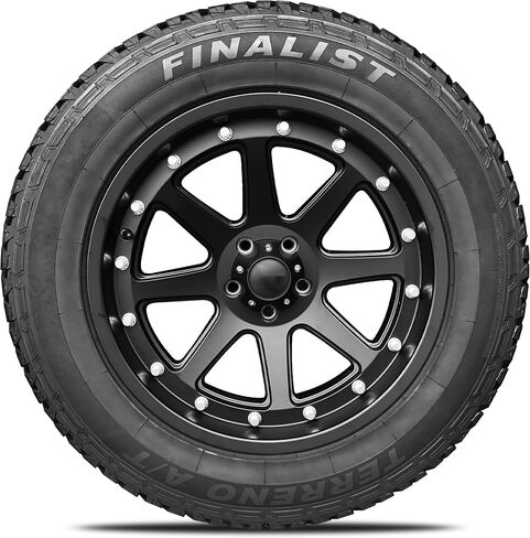 Set of 4 (FOUR) Finalist Terreno AT LT275/70R18 125/122S 10 Ply Load Range E All Terrain All Seasons Tires 3PMSF for Light Truck (Tire Only) + 3 Year Road Hazard Warranty in Saudi Arabia