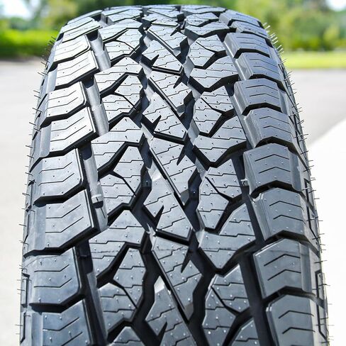 مجموعة من 2 (اثنين) Aplus Shredder AT A/T All-Terrain Off-Road Truck/SUV إطارات نصف قطرية - 265/70R17 265/70/17 265/70-17 115T نطاق التحميل SL 4-Ply BSW جدار جانبي أسود UTQG 660AA in Kuwait
