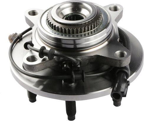 MOSTPLUS Wheel Bearing Hub Front Wheel Hub and Bearing Assembly 515079x2 Compatible for Ford F-150, Lincoln Mark LT 4WD 4x4 with ABS 6 Lug (Set of 2) in Kuwait