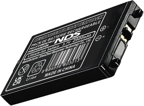 NTR-003 Battery, (2026 New Version) 2500mAh Ultra High Capacity Li-ion Battery Replacement for Nintendo DS NDS Game Console NTR-001 Battery, with Repair Tool Kit (Not for DSi, DSi XL, DSi LL) in Kuwait