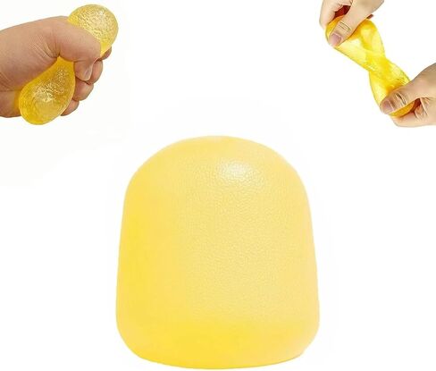 Extra Thick Slow Rising Squishy Ball for Kids Ages 3+ & Adults, Soft Sensory Fidget Squeeze Toy for Desk, Office, Travel & Classroom(Blue) in Kuwait