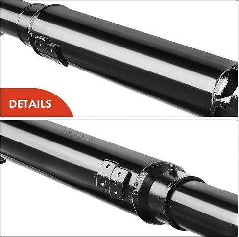 A-Premium Front Complete Drive Shaft Prop Shaft Driveshaft Assembly [4WD] Compatible with Dodge Ram 1500/2500/3500 1997 1998 1999, First Design, 46RE Trans., Replace# 53006786AB, 53006781 in Kuwait