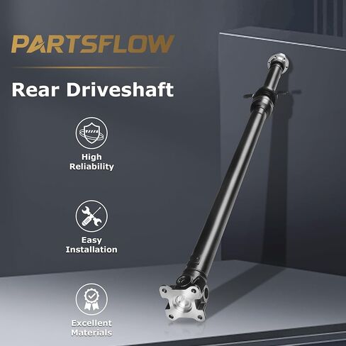 PartsFlow 64.29"Rear Drive Shaft Assembly For 2007 2008 2009 2010 Ford Explorer Sport Trac 936-896,7A2Z4R602D,7A2Z4R602G,7A2Z4R602K 4WD only in Kuwait