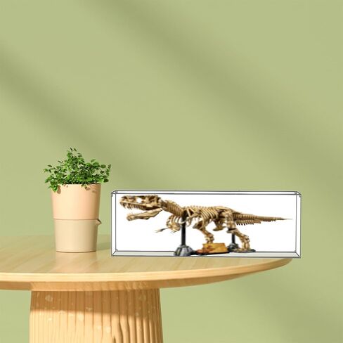 Acrylic Display Case for Lego 76968 Dinosaur Fossils: Tyrannosaurus rex 75978 Can Be Installed on The Wall Photo Frame 43.31Lx9.84Wx13.78H inch(110x25x35 cm)(NOT Included The Model) in Saudi Arabia