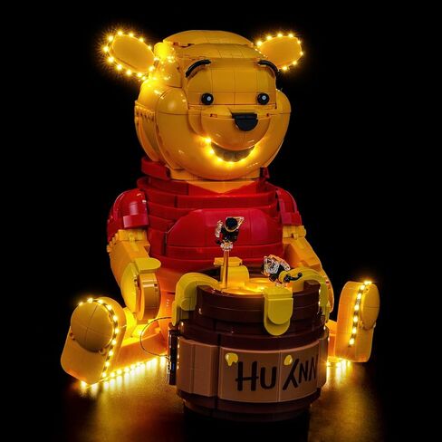 إضاءة LED متوافقة مع LEGO 43300 Winnie the Pooh - مصابيح فقط، مجموعة إضاءة متوافقة مع LEGO Disney 43300، غير متضمنة النموذج in Kuwait