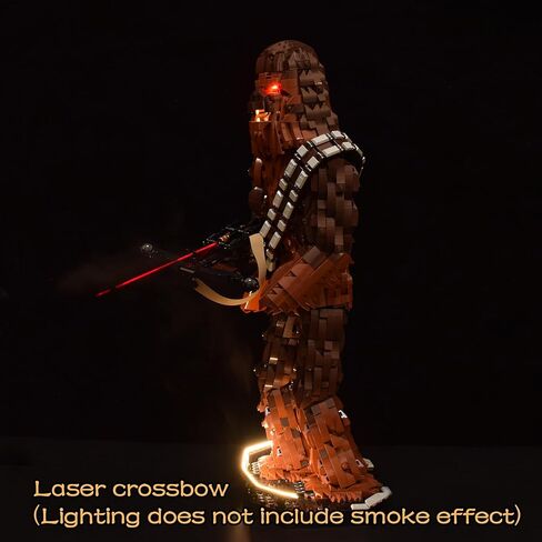 LightGo LED Lighting Kit Designed for Star Wars Compatible with Lego Chewbacca 75371 Building Set - Not Include Model（Remote Version） in Saudi Arabia