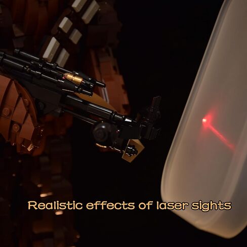 LightGo LED Lighting Kit Designed for Star Wars Compatible with Lego Chewbacca 75371 Building Set - Not Include Model（Remote Version） in Saudi Arabia