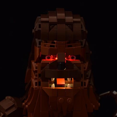 LightGo LED Lighting Kit Designed for Star Wars Compatible with Lego Chewbacca 75371 Building Set - Not Include Model（Remote Version） in Saudi Arabia