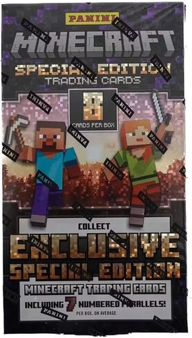 صندوق بطاقات تداول Hobby إصدار خاص من Panini Minecraft لعام 2025 (قاعدة واحدة مرقمة حتى 325 لكل صندوق) in Kuwait