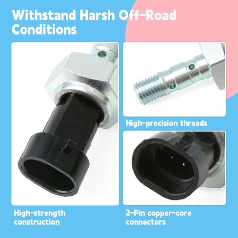 4014262 Brake Pressure Switch with Seal Kit Replacement for Polaris Ranger 1000 570 500 530 for RZR Pro XP for Sportsman for General Models 2015-2024 Replaces 4081117, Includes Seal 5413212 in Saudi Arabia