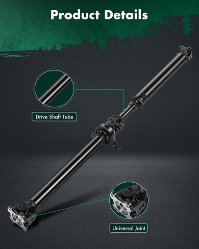 SCITOO 65.24"-68.58" Rear Driveshaft Assembly Drive Shaft Prop Shaft Fit For Ford For Ranger 2.3L 2019-2023, Auto, Replace OE KB3G4K145AE in Kuwait