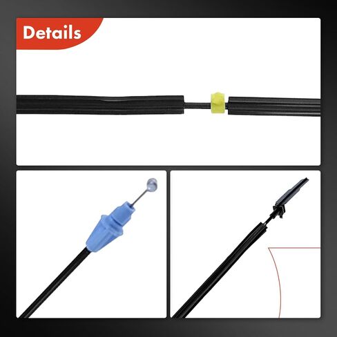 A-Premium 32.9 Inch Inside Door Handle Latch Release Cable Compatible with Ford F-150 F150 2009 2010 2011 2012 2013 2014, Front Left and Right, 2-PC in Kuwait