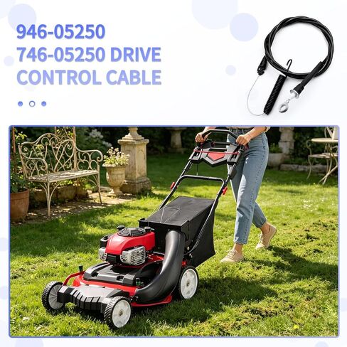 946-05250 746-05250 Drive Control Cable Replacement Compatible with Cub Cadet CC600, Troy-Bilt WC28, Craftsman, MTD Walk-Behind Lawn Mowers in Saudi Arabia