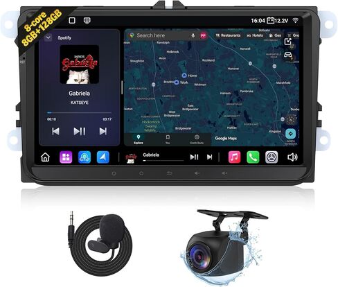 Eonon VW/SEAT/Skoda Android 13 Wireless Apple CarPlay & Android Auto Car Radio with 2GB RAM 32GB ROM & 9 Inch IPS Touch Screen-VWA13 in Saudi Arabia