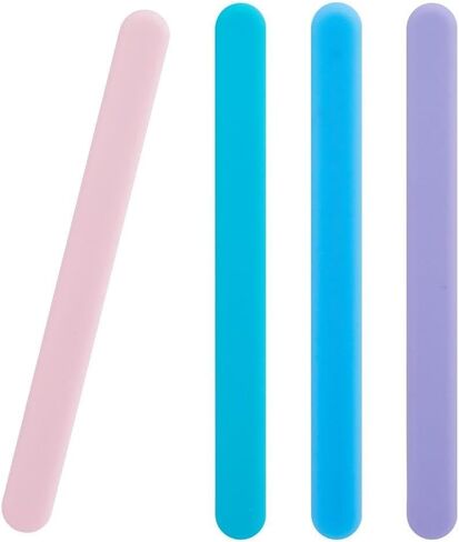 4Pcs Mahjong Tile Takers Silicone Tile Grabbers Sticks to Reach Pass Pick up Mahjong Accessories Gift, 5.5x0.5x0.2 Inch Novelty Mahj Accessory to Reach and Pull Tiles for Game in Kuwait