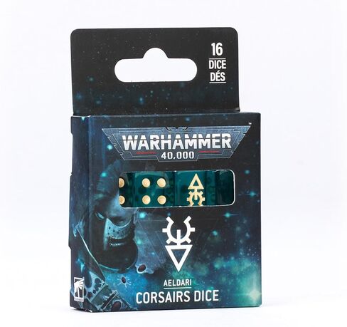 ورشة الألعاب - Warhammer 40K - Aeldari - Corsairs Dice 2026 in Kuwait