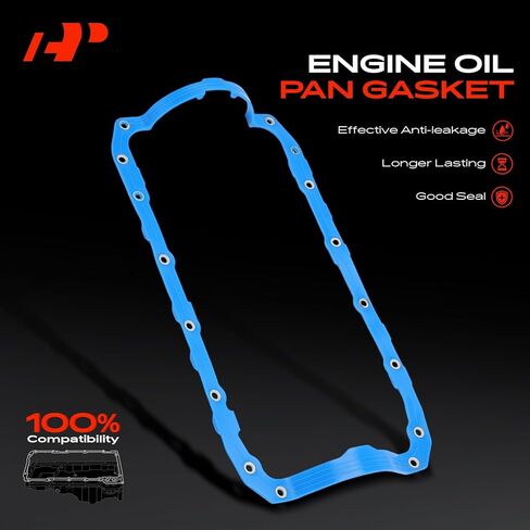 A-Premium 3.0L Engine Oil Pan Gasket Set, Compatible with Ford Taurus 1990-2001, Ranger 1991-2001, Aerostar 1990-1997, Probe 1990-1992, Tempo 1992-1994, Windstar & Mercury Sable, Topaz & Mazda B3000 in Kuwait