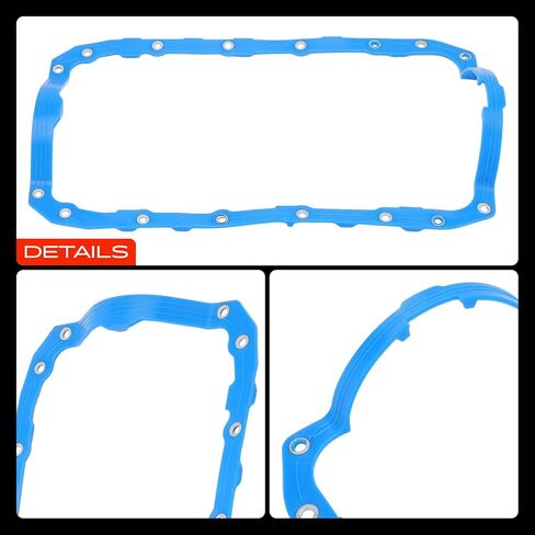 A-Premium 3.0L Engine Oil Pan Gasket Set, Compatible with Ford Taurus 1990-2001, Ranger 1991-2001, Aerostar 1990-1997, Probe 1990-1992, Tempo 1992-1994, Windstar & Mercury Sable, Topaz & Mazda B3000 in Kuwait