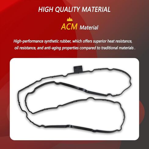 Engine Oil Pan Gasket 06L103649C for Audi A3 A4 A5 A6 A7 Q3 Q5 Q7 TT Quattro Allroad Volkswagen VW Jetta Beetle EA888 MK3 1.8T 2.0T 2014-2018 06L103649S in Saudi Arabia