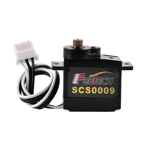 RCmall (Feetech) 2.3 كجم 6V Micro Servo (2-Pack) SCS0009، محرك رقمي ميتال جير مع تعليقات TTL وحافلة تسلسلية لذراع روبوت RC، والسيارة، ومشاريع طائرات الهليكوبتر DIY in Kuwait