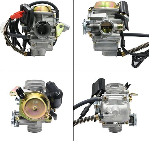 Priprilod Carburetor with Gasket & Fuel Filter DF200GKA Compatible with Dongfang 200CC Go Kart Carb Replacement in Kuwait
