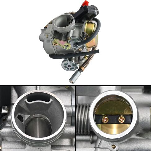 Priprilod Carburetor with Gasket & Fuel Filter DF200GKA Compatible with Dongfang 200CC Go Kart Carb Replacement in Kuwait
