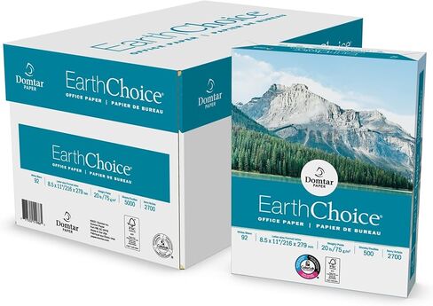 Domtar® 8 1/2" x 11" 20lb Copy Paper (DMR2700) Category: Copy and Multi Purpose Paper, 1 Ream (500 Sheets) in Saudi Arabia