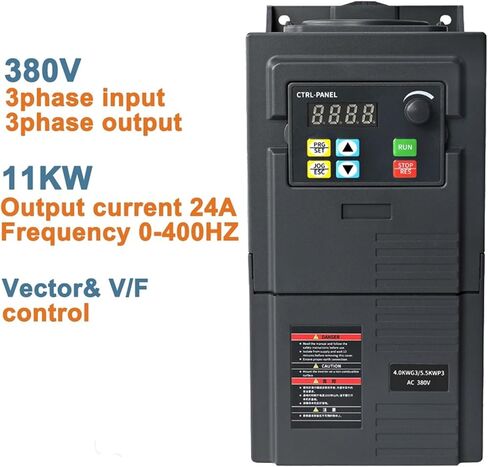 Vfd 11 kw Frequency Converter Variable Drive Inverter 380v Three-Phase Motor Speed Control Soft Start in Saudi Arabia