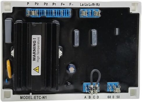 AVR ETC-1 ETC-N2 for Generator Stabilizer Module EVOTEC Voltage Regulator Control Board Genset Parts in Kuwait