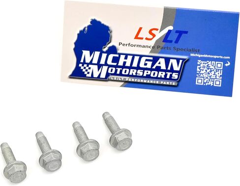 Michigan Motorsports Gen V LT Lifter Guide Tray Bolts | Set of 4 | Fits Gen V LT1 LT4 L83 L84 L87 L82 L8T L8B | OEM Style Valvetrain Fasteners in Kuwait