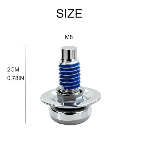 WHT000729A Engine Undertray Screw Bolt Kit, M8x20 M8x20 Bolt Hexagon Hex Socket Head, Fits VW Golf, Passat, Tiguan/Audi A3, A4, A6, Q5, Q7 (3PCS) in Saudi Arabia