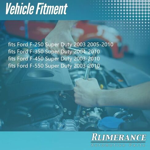 عمود المحرك، عمود المحرك قطعة واحدة من مجموعة عمود المحرك الأمامي يناسب Ford F-250 Super Duty 6.0L 4WD 2003 2005-2007، يناسب Ford F-250 Super Duty 6.4L 4WD 2008-2010 in Kuwait