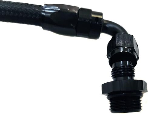 6AN -8ORB Fuel Rail Manifold Crossover Kit Fast Ls1 Ls6 Ls3 Lm7 Ls7 .Black in Kuwait