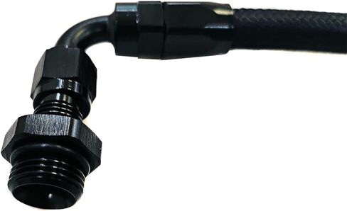 6AN -8ORB Fuel Rail Manifold Crossover Kit Fast Ls1 Ls6 Ls3 Lm7 Ls7 .Black in Kuwait