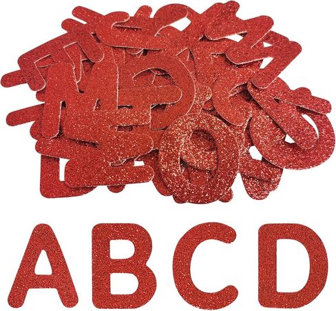 SYLVASS 72Pcs Glitter Iron-on Letters and Numbers Patches for Clothing Backpack Hats Shirts Jeans Bags, DIY Accessories-Black in Kuwait