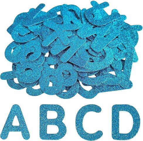 SYLVASS 72Pcs Glitter Iron-on Letters and Numbers Patches for Clothing Backpack Hats Shirts Jeans Bags, DIY Accessories-Black in Kuwait