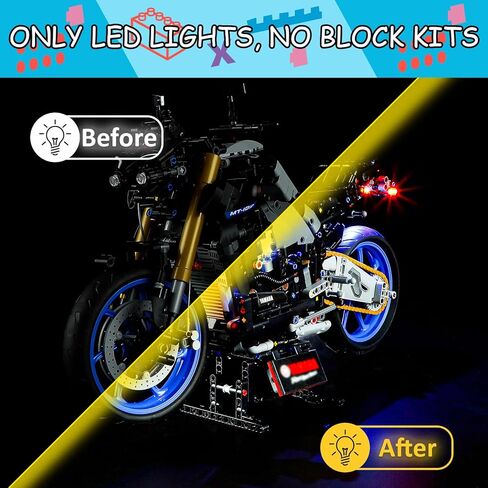 LED Light Kit for Lego 42159 MT-10 SP Set, Compatible with Lego 42159 Building Blocks Model(Not Include Blocks Set) in Saudi Arabia