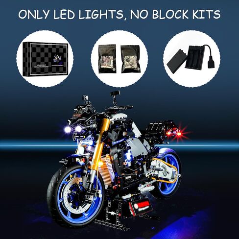 LED Light Kit for Lego 42159 MT-10 SP Set, Compatible with Lego 42159 Building Blocks Model(Not Include Blocks Set) in Saudi Arabia