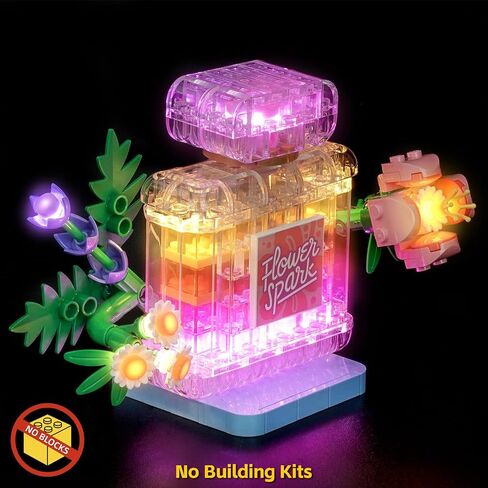 BrickBling LED Light Only, Compatible with Lego Creator 3 in 1 Floral Decor Perfume Bottle 31383-Not Come with Model in Kuwait
