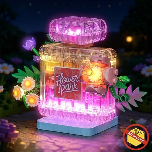 BrickBling LED Light Only, Compatible with Lego Creator 3 in 1 Floral Decor Perfume Bottle 31383-Not Come with Model in Kuwait