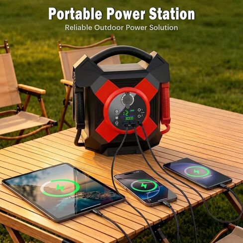 Heavy Duty Truck Jump Starter: 30000A,12V Semi Truck Jump Starter,64000 MAH, Starts Diesel & Gasoline Engines up to 50 L,-40°F to140°F,Essential Emergency Tool for Commercial Vehicl [2026 Upgraded] in Saudi Arabia
