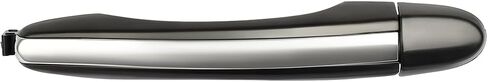ECCPP Exterior Door Handle 2006-2011 for Hyundai for Azera Outer Replacement Rear Driver Left Passenger Right Door Handle 1 PC Black Lever w/Chrome 826513L000 in Kuwait
