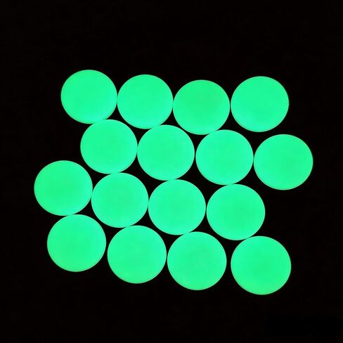 16 PCS Glow in The Dark Bouncy Balls - 1 Inch Super High Bounce Balls Bulk Pack for Kids Party Favors, Goodie Bag Stuffers & Vending Machines for Boys and Girls in Saudi Arabia