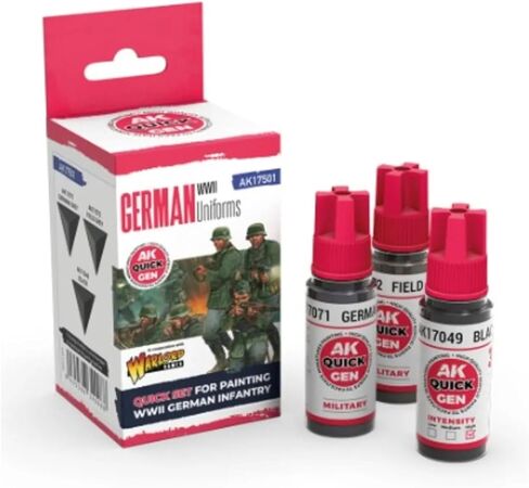 AK QUICK GEN SET AK17501 GERMAN UNIFORMS (3x18ml) in Kuwait