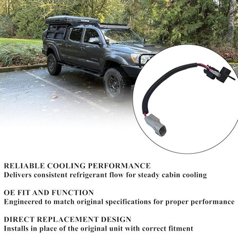 Air Conditioning Compressor Sensor Compatible with Toyota Tacoma 2005-2015 2.7L 4.0L Automotive A/C AC Compressor Sensor Replace 88346-04010 88688-04250 FH677-SSR in Saudi Arabia