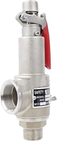 SU10L Stainless Steel Safety Valve Steam Safety Relief Valve Pressure DN15 DN20 DN25 DN32 G 100psi 50psi 1Bar-3Bar Boiler(DN15,2bar) in Saudi Arabia