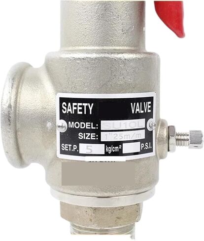 SU10L Stainless Steel Safety Valve Steam Safety Relief Valve Pressure DN15 DN20 DN25 DN32 G 100psi 50psi 1Bar-3Bar Boiler(DN15,2bar) in Saudi Arabia