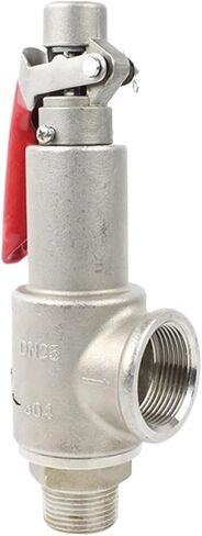 SU10L Stainless Steel Safety Valve Steam Safety Relief Valve Pressure DN15 DN20 DN25 DN32 G 100psi 50psi 1Bar-3Bar Boiler(DN15,2bar) in Saudi Arabia