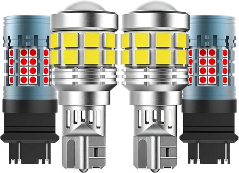 4-Pieces LED Rear Tail Light Kits for Ram 1500 2500 3500 2009-2018 Back Up Light 921 + Brake/Tail/Turn Signal Light 3157, Anti Hyper Flash OEM Replacement LED Bulb CANBUS in Saudi Arabia