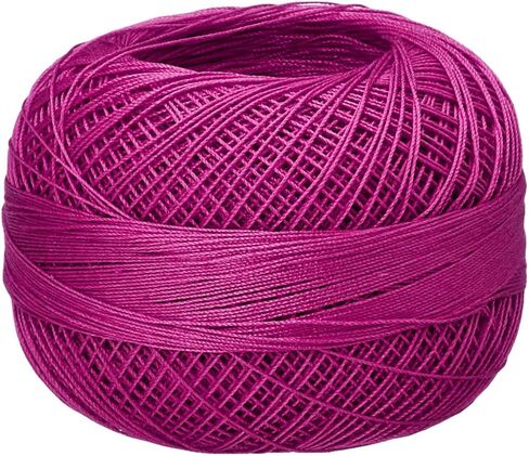 Lizbeth Size 80 HH80618 HH80 Cotton Thread 184 Yds 10G, Magenta Medium in Kuwait